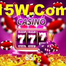 Cashback e recargas na 85Pg